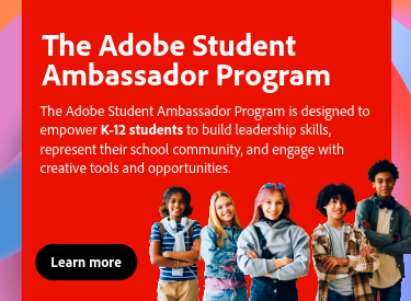 The Adobe Student Ambassador Program
